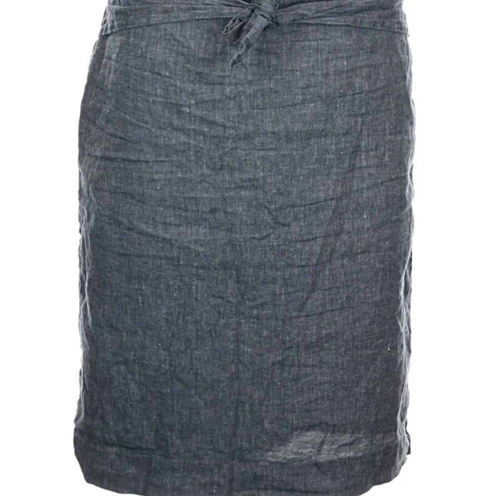 Chic Demin Ann Taylor Pencil Skirt With Belt Tie 18w